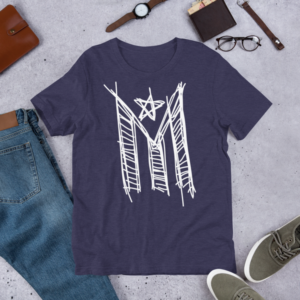 Mi Bandera Sketch Unisex T-Shirt