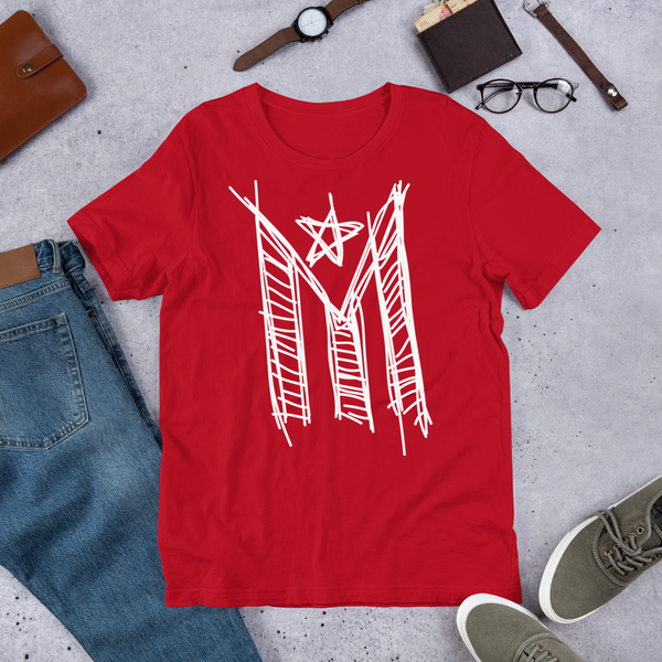 Mi Bandera Sketch Unisex T-Shirt