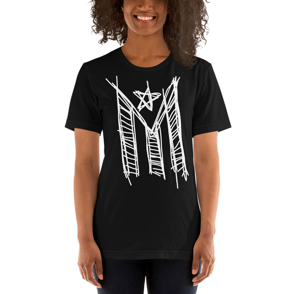 Mi Bandera Sketch Unisex T-Shirt