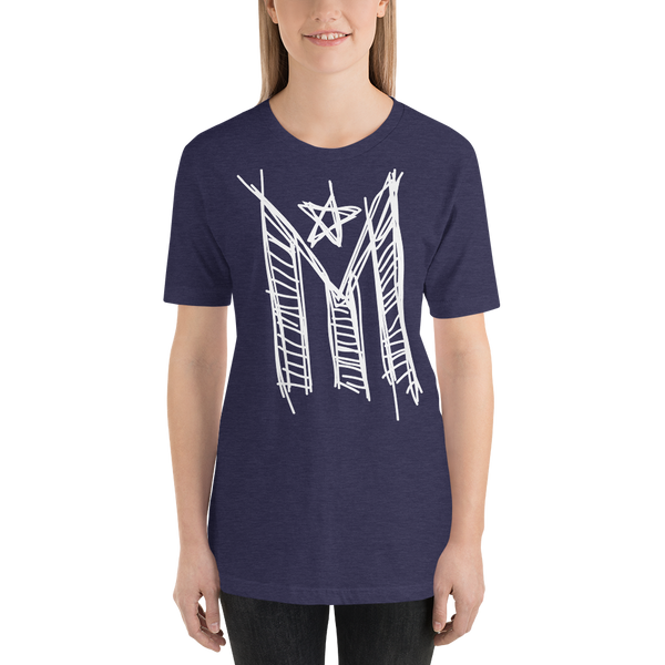 Mi Bandera Sketch Unisex T-Shirt