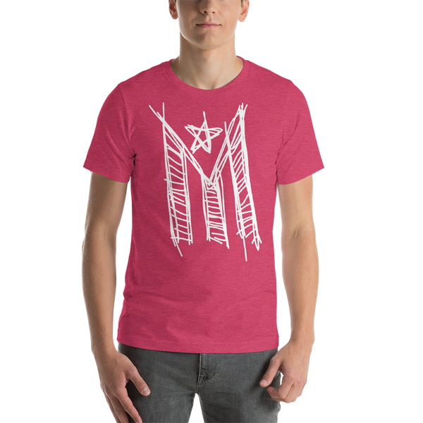 Mi Bandera Sketch Unisex T-Shirt