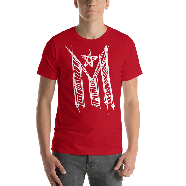 Mi Bandera Sketch Unisex T-Shirt
